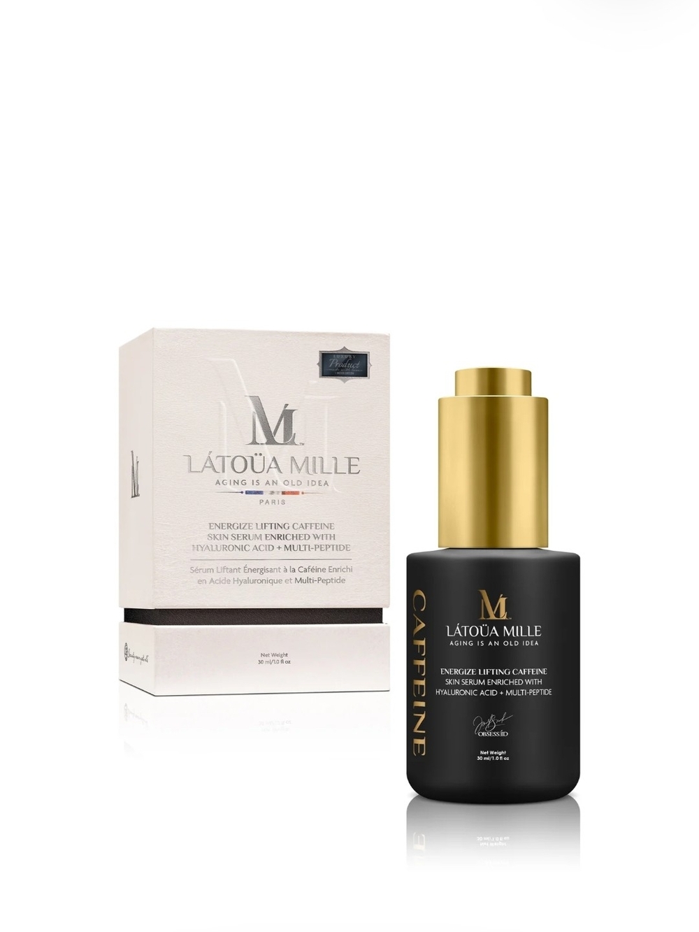 Caffeine Energize Lifting Serum - Wuth Hyaluronic Acid And Multi-peptide